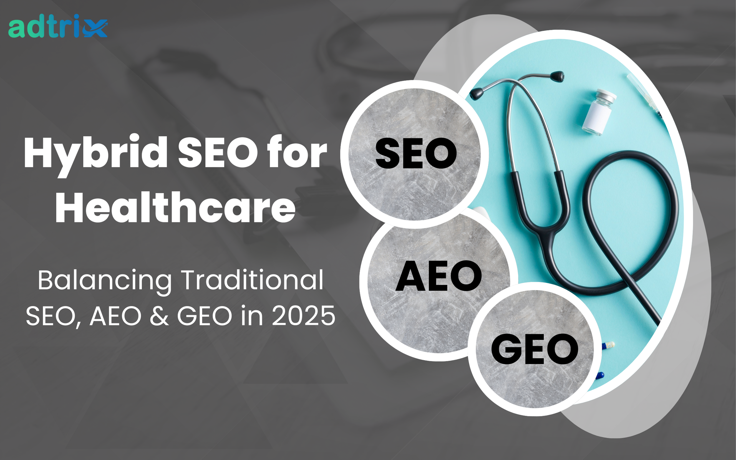 Hybrid SEO for Healthcare: Balancing Traditional SEO, AEO & GEO in 2025